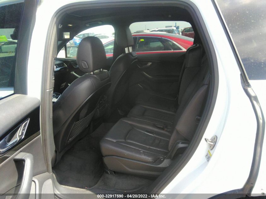 2017 AUDI Q7 PREMIUM PLUS WA1LHAF72HD045049