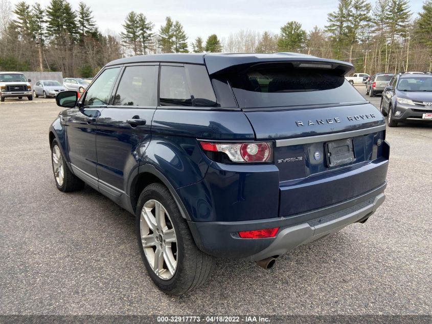 2013 LAND ROVER RANGE ROVER EVOQUE PURE PLUS SALVP2BG5DH741980