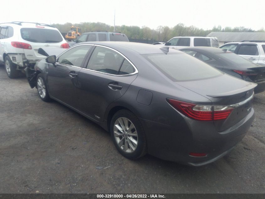 2015 LEXUS ES 300H HYBRID JTHBW1GG0F2092027