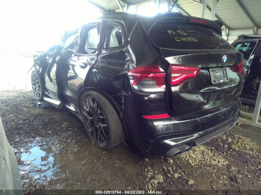 2020 BMW X3 M 5YMTS0C02L9B39429