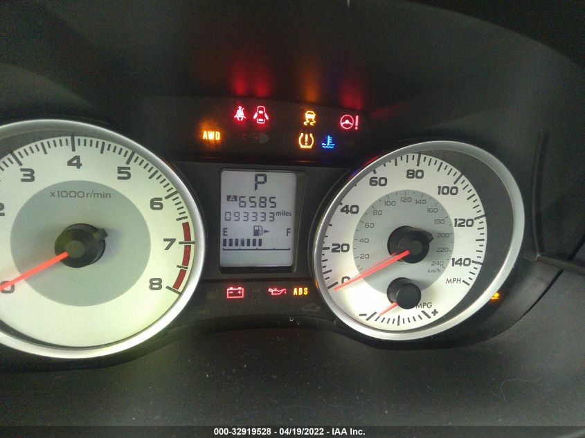 2013 SUBARU IMPREZA WAGON 2.0I JF1GPAA64D2871809
