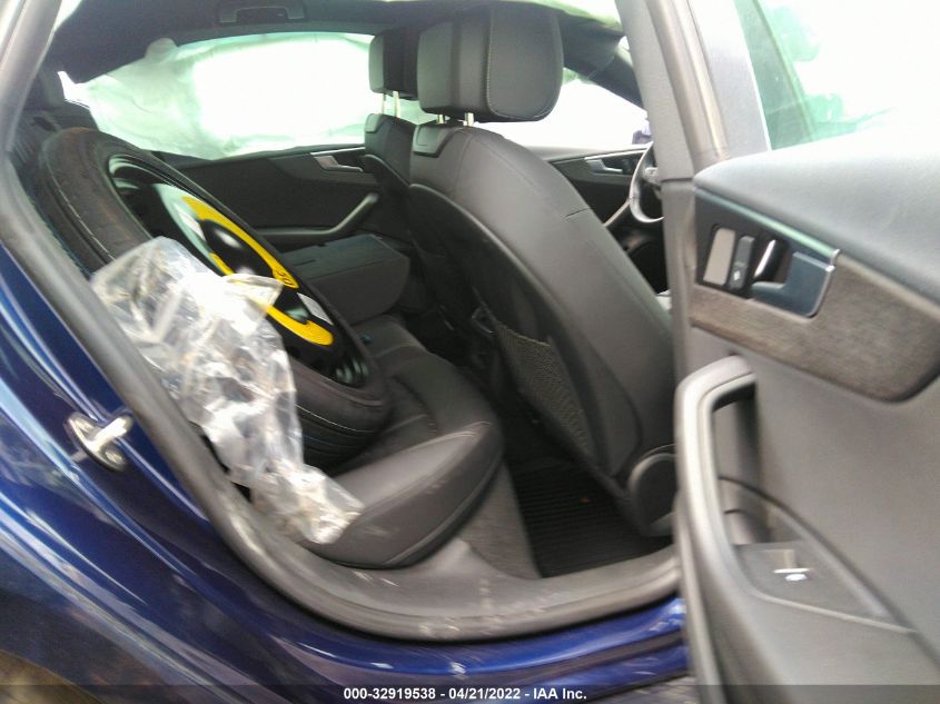 2020 AUDI A5 SPORTBACK PREMIUM WAUANCF55LA002509