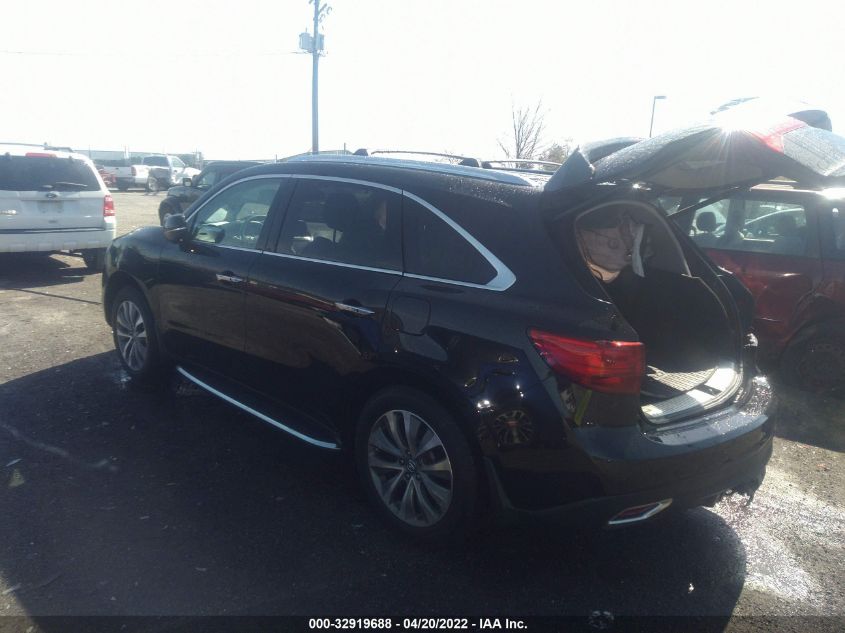 2014 ACURA MDX TECHNOLOGY 5FRYD4H61EB012463
