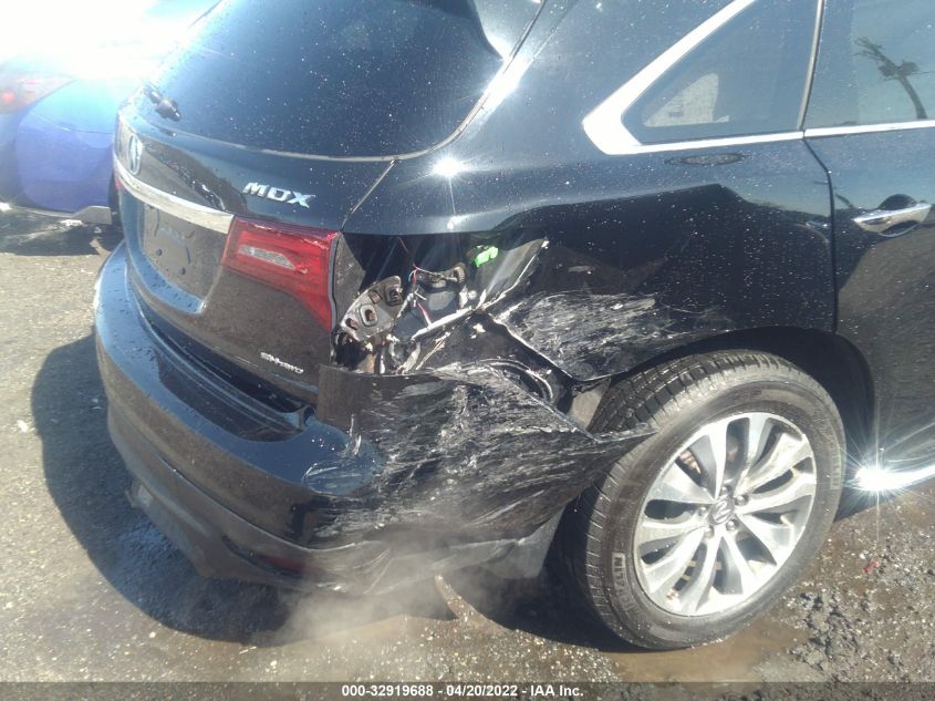 2014 ACURA MDX TECHNOLOGY 5FRYD4H61EB012463