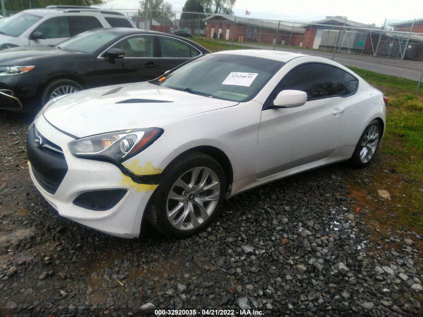 2013 HYUNDAI GENESIS COUPE 2.0T PREMIUM KMHHT6KD5DU083481