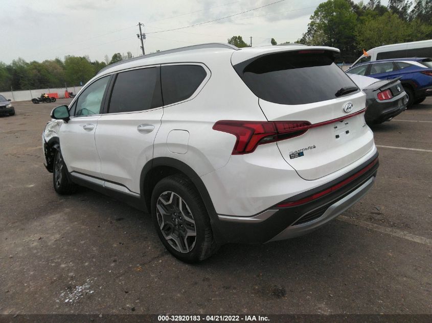 2022 HYUNDAI SANTA FE HYBRID SEL PREMIUM KM8S3DA19NU028180