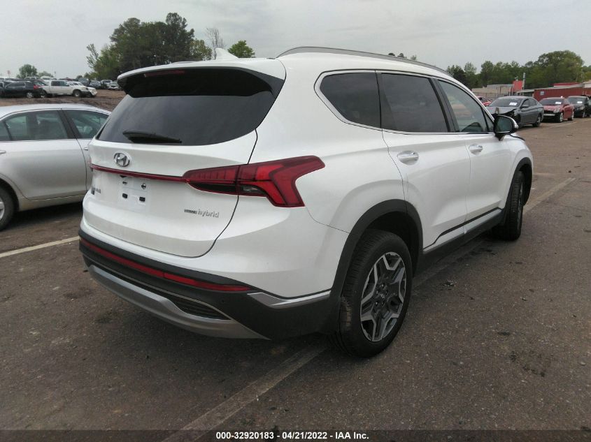 2022 HYUNDAI SANTA FE HYBRID SEL PREMIUM KM8S3DA19NU028180