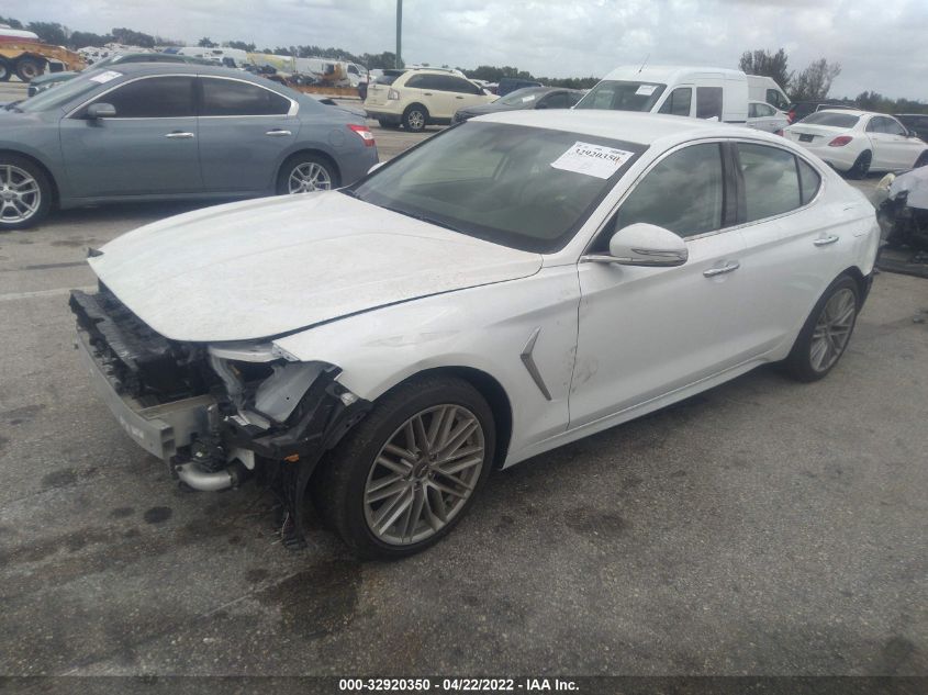 2020 GENESIS G70 2.0T KMTG64LAXLU056387