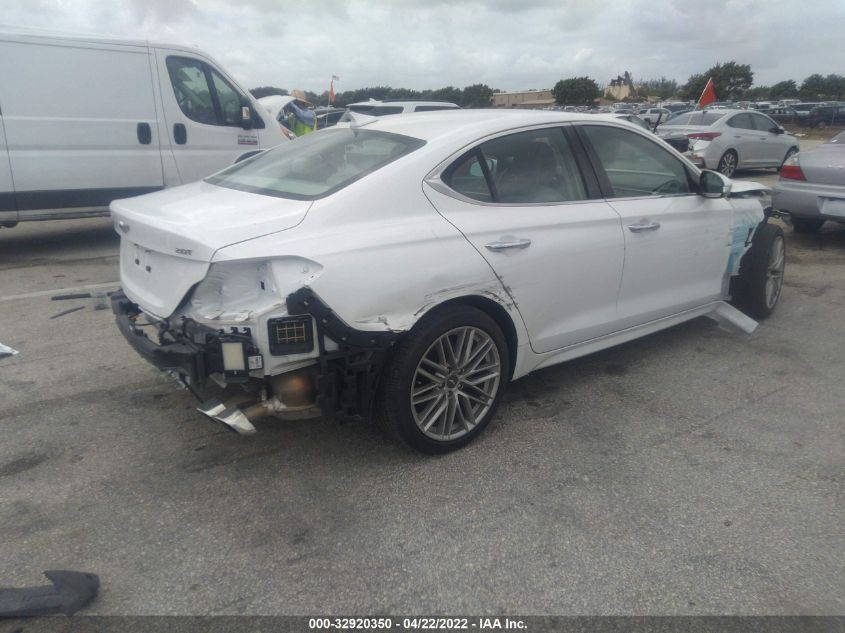 2020 GENESIS G70 2.0T KMTG64LAXLU056387