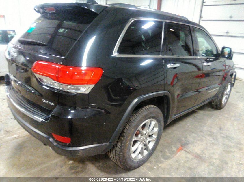 2016 JEEP GRAND CHEROKEE LIMITED 1C4RJFBG1GC304674
