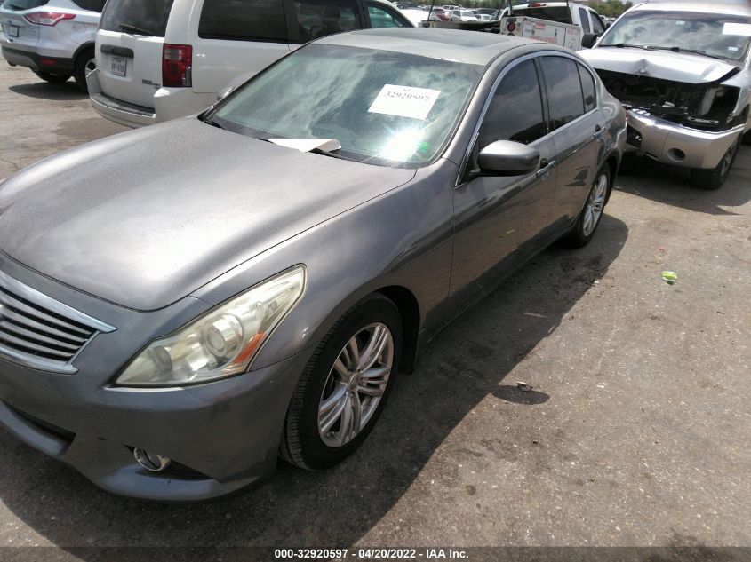 2013 INFINITI G37 SEDAN JOURNEY JN1CV6AP9DM720945