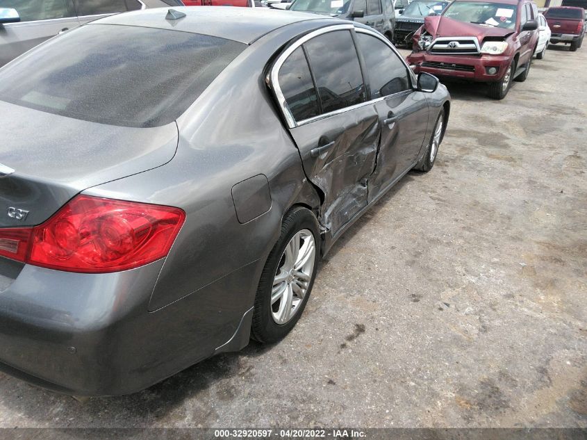 2013 INFINITI G37 SEDAN JOURNEY JN1CV6AP9DM720945