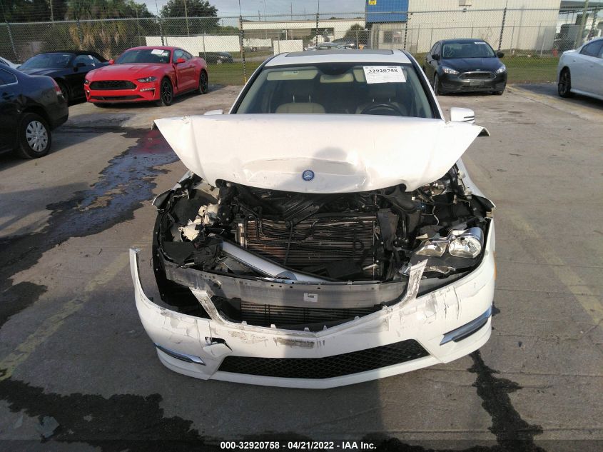 2013 MERCEDES-BENZ C-CLASS C 250 WDDGF4HB9DA773145