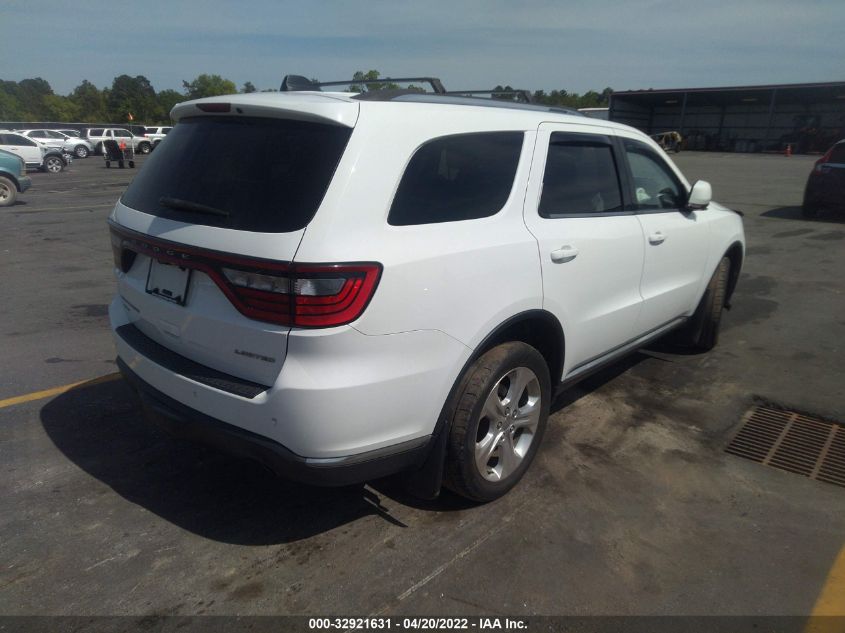 2014 DODGE DURANGO LIMITED 1C4RDJDG8EC508568