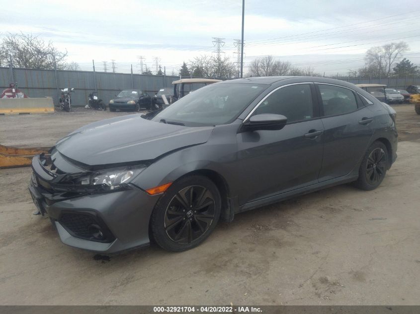 2018 HONDA CIVIC HATCHBACK EX SHHFK7H50JU227221