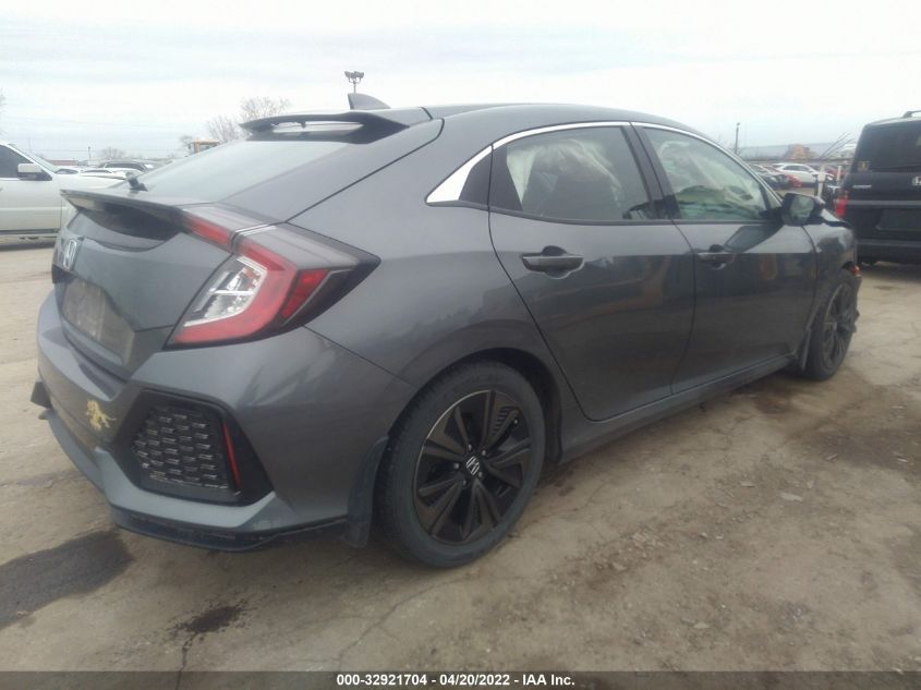 2018 HONDA CIVIC HATCHBACK EX SHHFK7H50JU227221