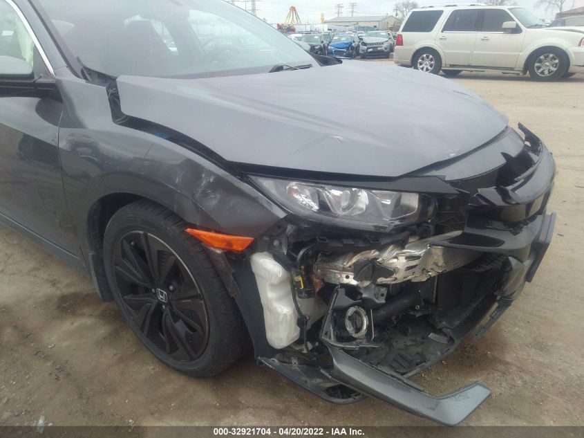 2018 HONDA CIVIC HATCHBACK EX SHHFK7H50JU227221