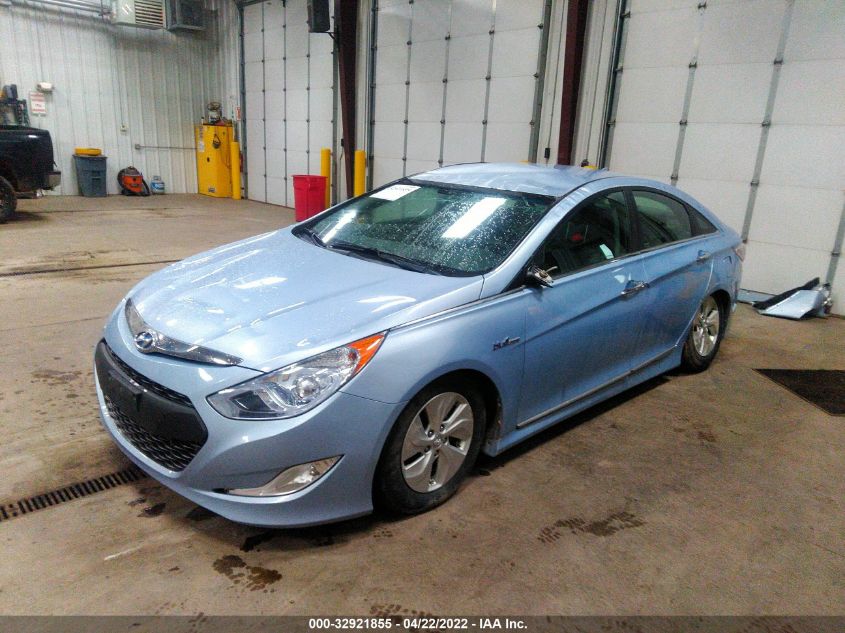 2014 HYUNDAI SONATA HYBRID KMHEC4A43EA113640