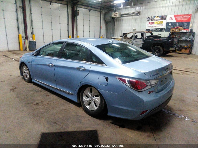 2014 HYUNDAI SONATA HYBRID KMHEC4A43EA113640