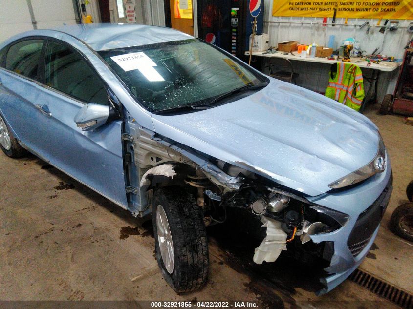2014 HYUNDAI SONATA HYBRID KMHEC4A43EA113640