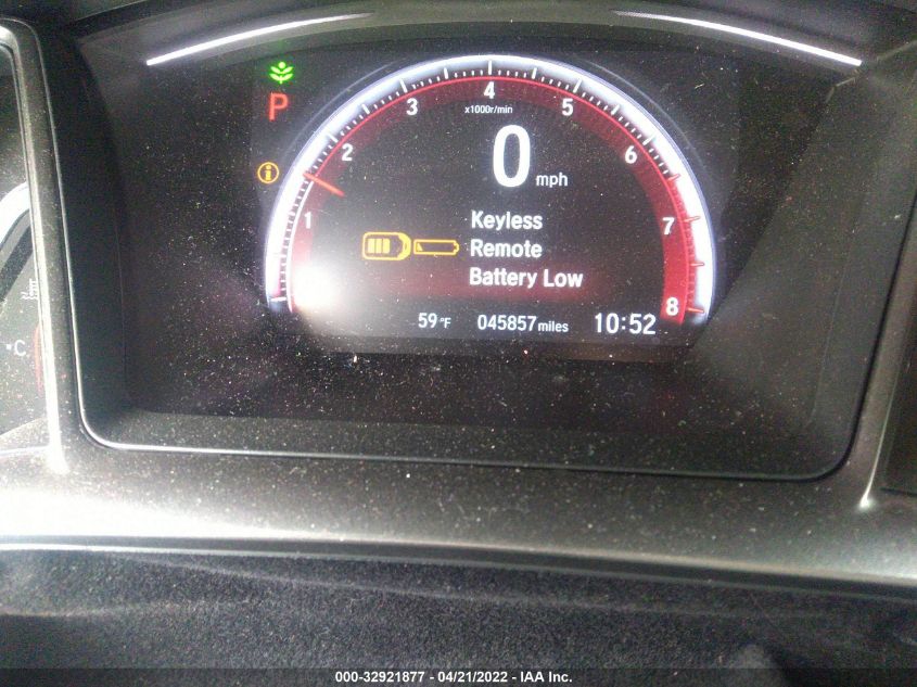 2018 HONDA CIVIC HATCHBACK SPORT TOURING SHHFK7H93JU431594