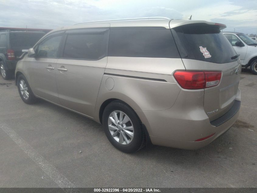 2016 KIA SEDONA LX KNDMB5C1XG6173318
