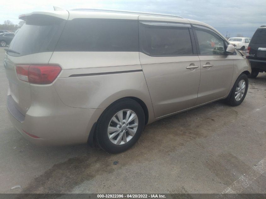 2016 KIA SEDONA LX KNDMB5C1XG6173318
