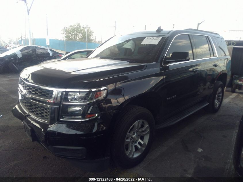 2016 CHEVROLET TAHOE LT 1GNSCBKC2GR212043