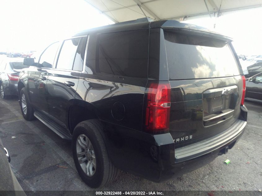 2016 CHEVROLET TAHOE LT 1GNSCBKC2GR212043