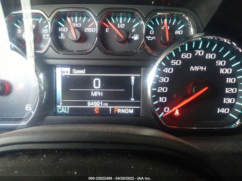 2016 CHEVROLET TAHOE LT 1GNSCBKC2GR212043