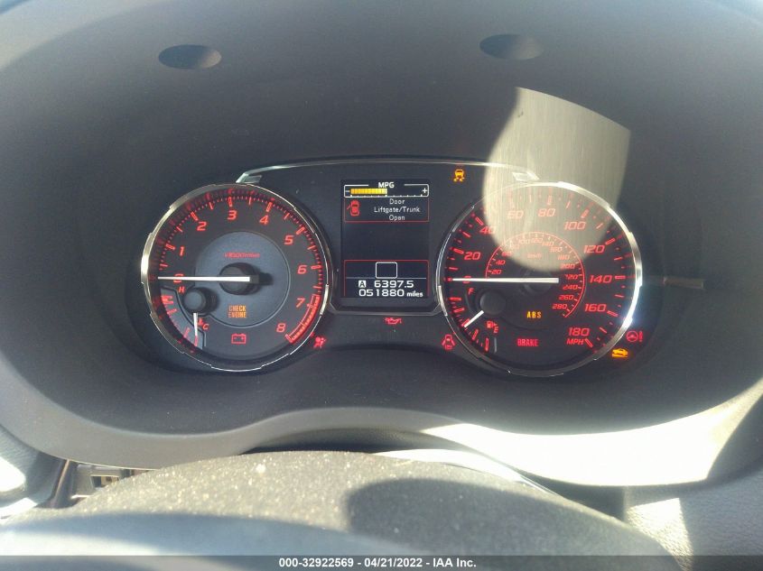 2015 SUBARU WRX PREMIUM JF1VA1D65F9819023