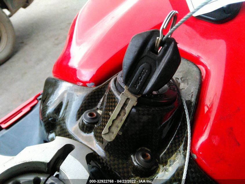 2015 DUCATI SUPERBIKE 1299 PANIGALE/S ZDM14BYW0FB001325