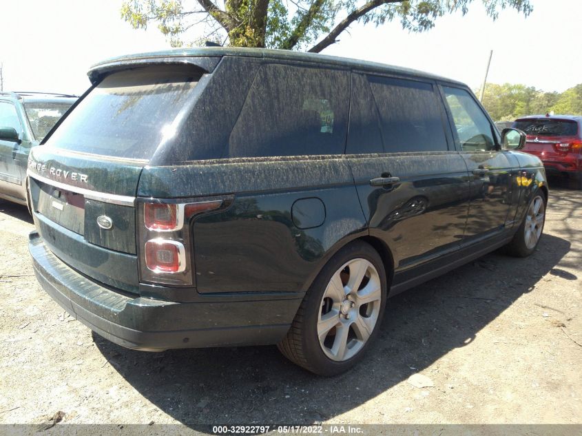 2019 LAND ROVER RANGE ROVER SALGS5RE1KA536501
