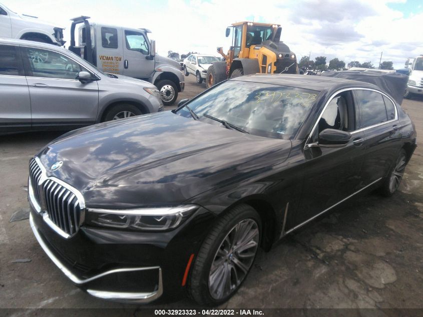 2021 BMW 7 SERIES 750I XDRIVE WBA7U2C01MCF11893