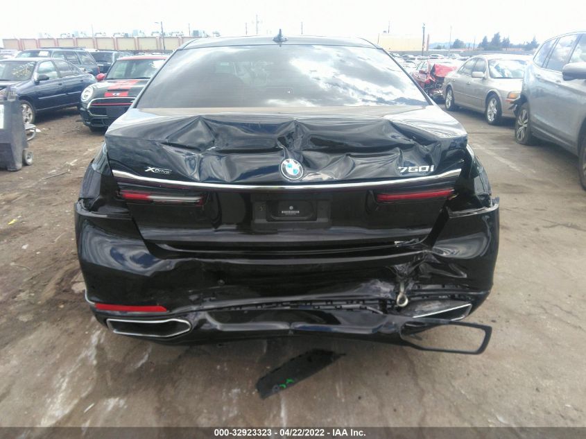 2021 BMW 7 SERIES 750I XDRIVE WBA7U2C01MCF11893