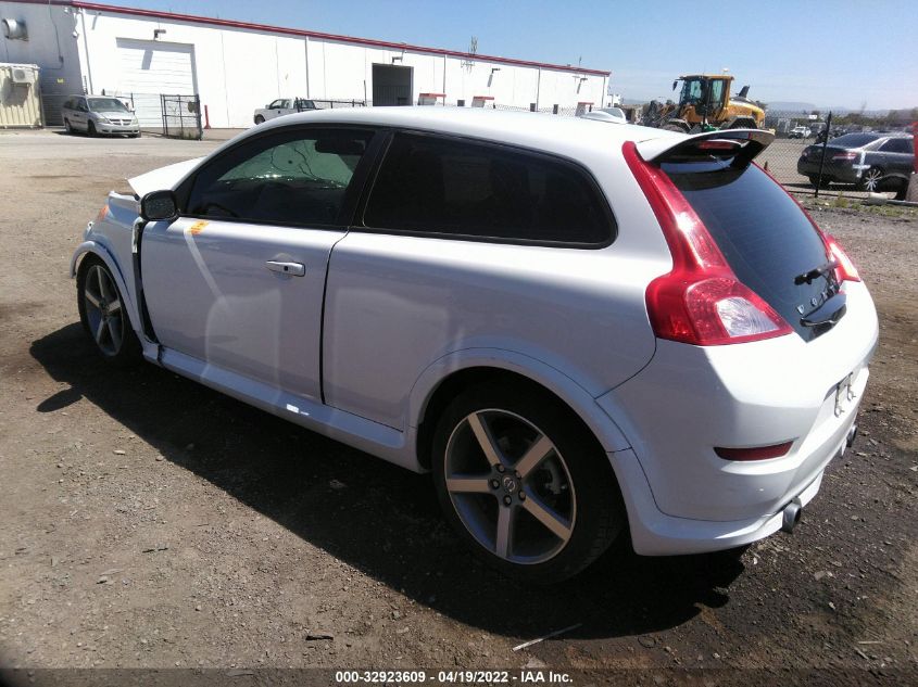 2013 VOLVO C30 T5 YV1672MK1D2311714