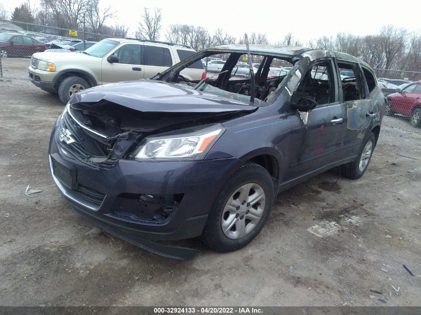 2013 CHEVROLET TRAVERSE LS 1GNKRFKD9DJ119142