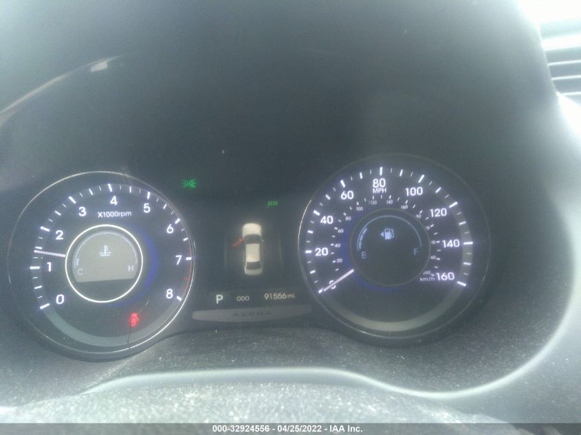 2014 HYUNDAI AZERA LIMITED KMHFH4JG9EA383701