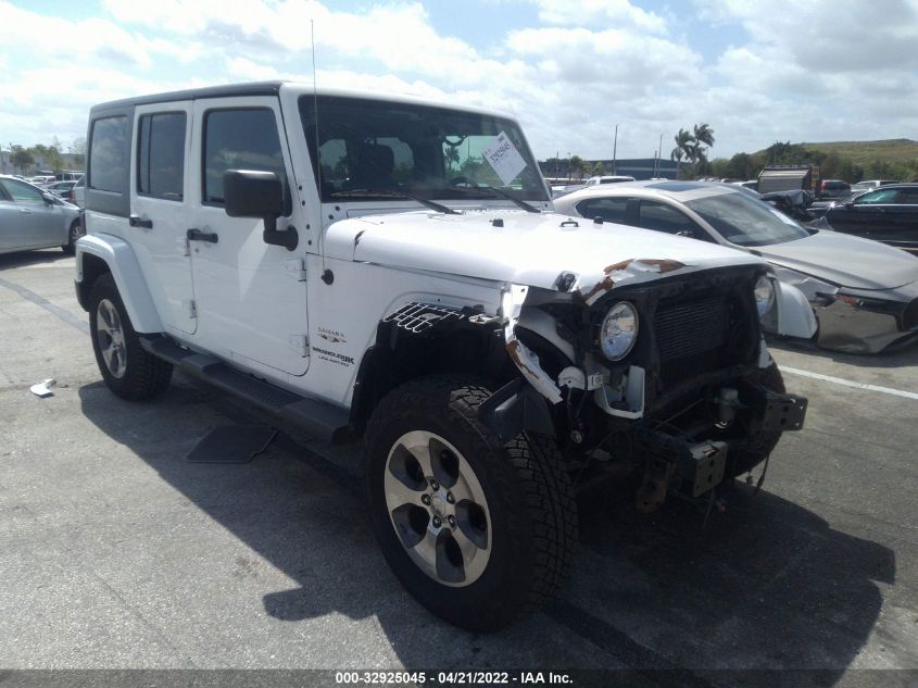 2018 JEEP WRANGLER JK UNLIMITED SAHARA 1C4HJWEG7JL801792