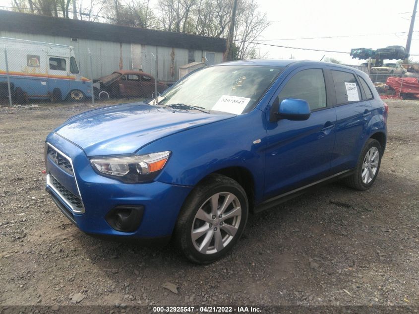 2015 MITSUBISHI OUTLANDER SPORT ES 4A4AR3AU0FE026566