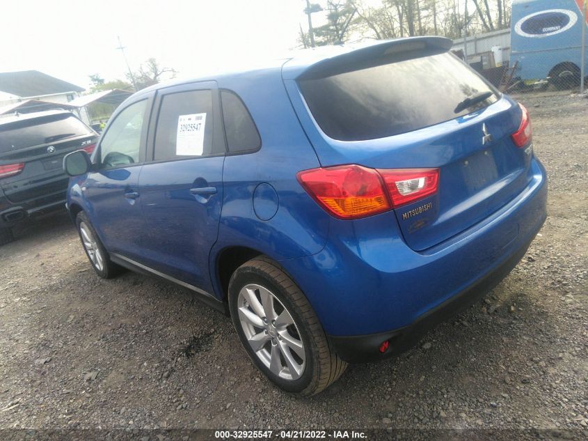 2015 MITSUBISHI OUTLANDER SPORT ES 4A4AR3AU0FE026566