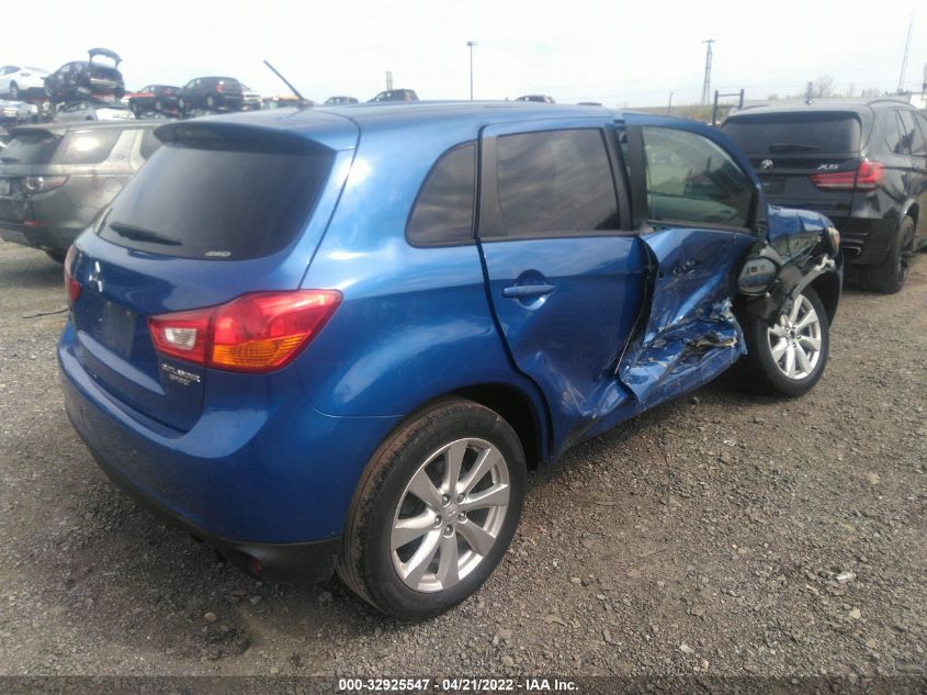 2015 MITSUBISHI OUTLANDER SPORT ES 4A4AR3AU0FE026566