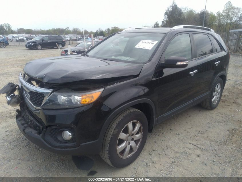 2013 KIA SORENTO LX 5XYKT3A61DG418636