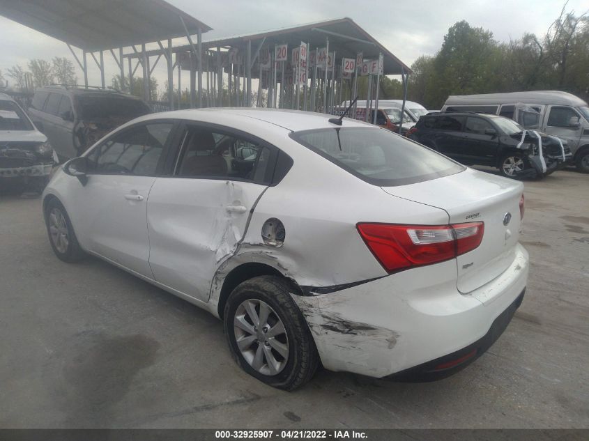 2013 KIA RIO EX KNADN4A33D6115808