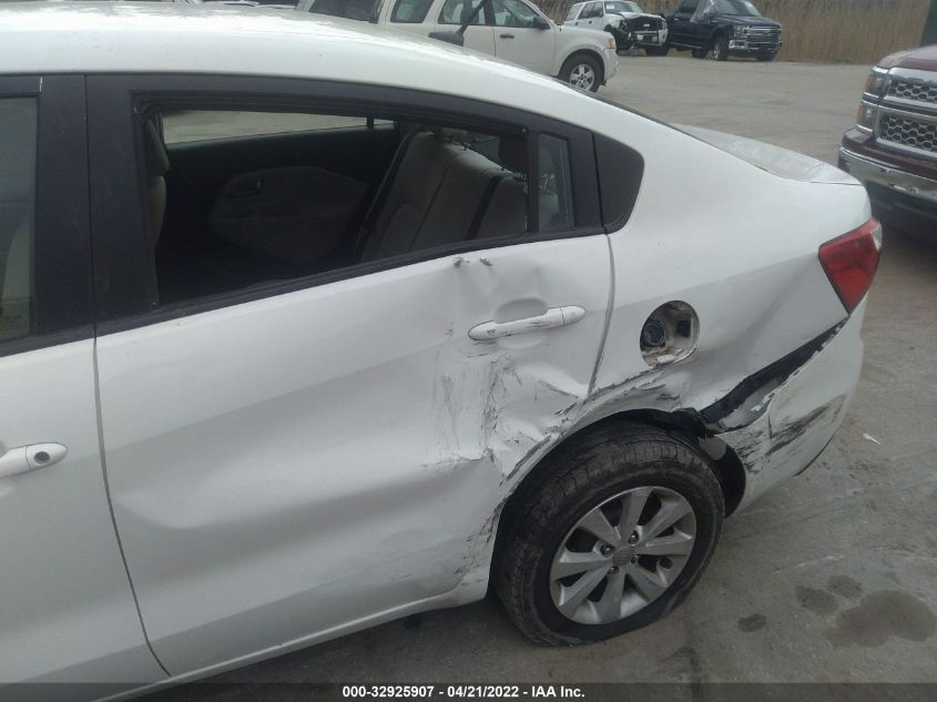 2013 KIA RIO EX KNADN4A33D6115808