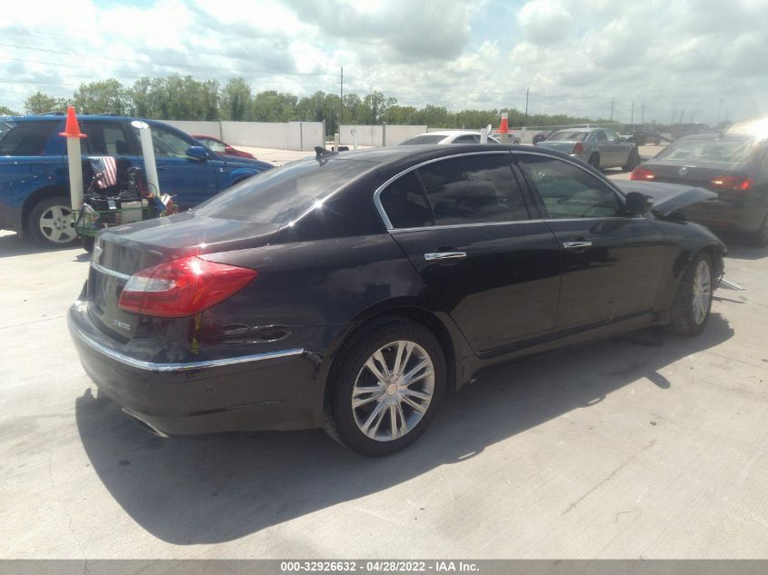 2013 HYUNDAI GENESIS 3.8L KMHGC4DD3DU257125