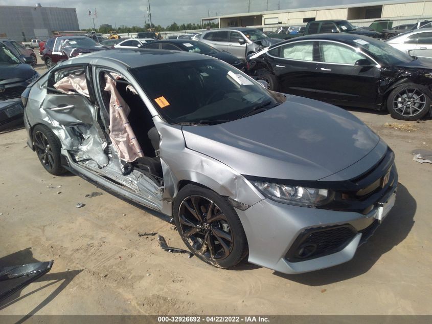 2017 HONDA CIVIC HATCHBACK SPORT SHHFK7H49HU208961