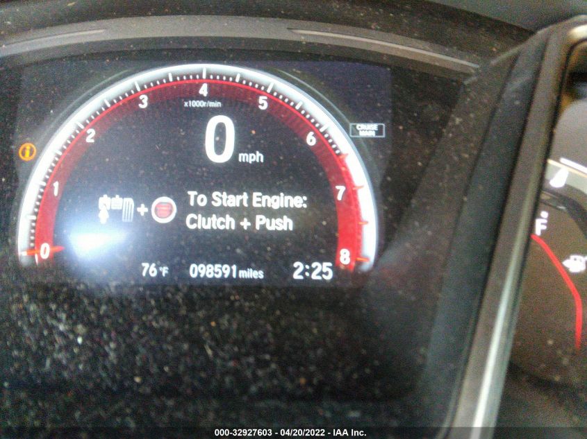 2017 HONDA CIVIC COUPE SI 2HGFC3A50HH755025