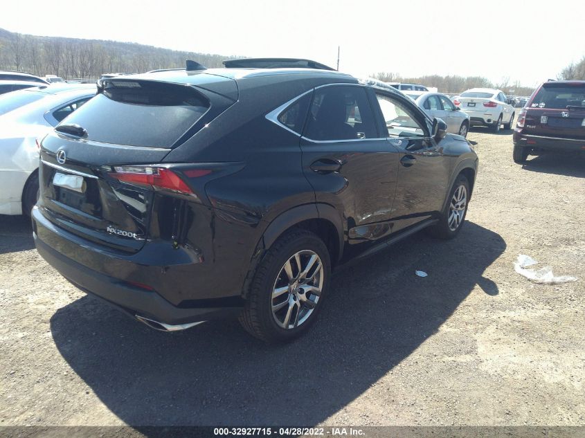 2016 LEXUS NX 200T JTJBARBZ8G2060660
