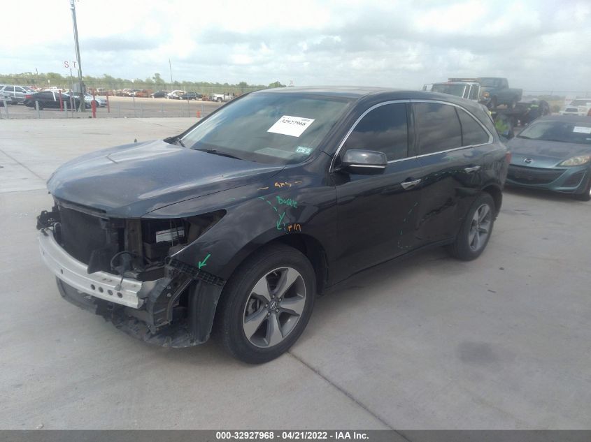 2014 ACURA MDX 5FRYD3H21EB006069
